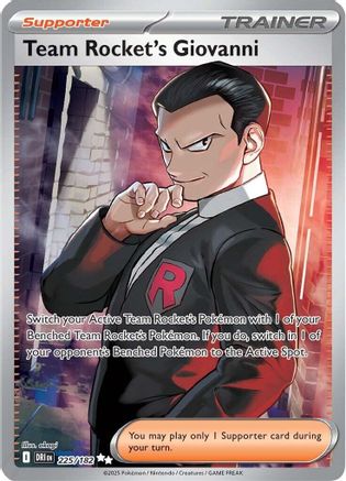 Team Rocket's Giovanni - 225/182 (225) [SV10: Destined Rivals] Holofoil - Deck Out Gaming