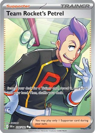 Team Rocket's Petrel - 226/182 (226) [SV10: Destined Rivals] Holofoil - Deck Out Gaming
