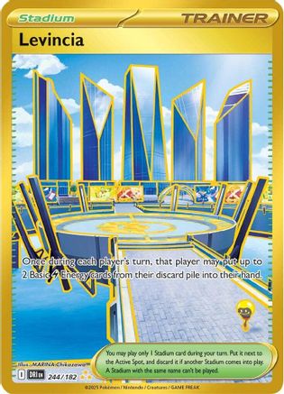 Levincia (244) [SV10: Destined Rivals] Holofoil - Deck Out Gaming