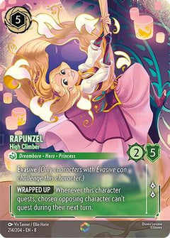 Rapunzel - High Climber (Enchanted) (214/204) [Reign of Jafar] Holofoil - Deck Out Gaming