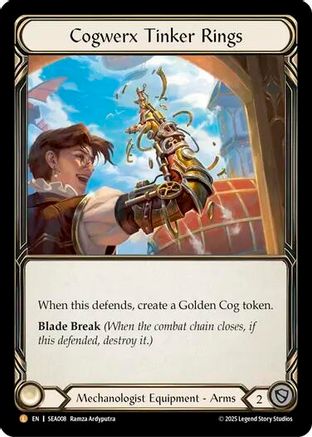 Cogwerx Tinker Rings (SEA008) [High Seas] Rainbow Foil - Deck Out Gaming