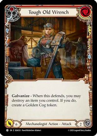 Tough Old Wrench (Red) (SEA033) [High Seas] Rainbow Foil - Deck Out Gaming