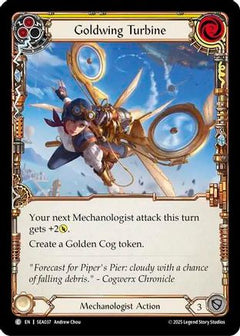 Goldwing Turbine (Yellow) (SEA037) [High Seas] - Deck Out Gaming