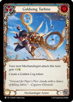 Goldwing Turbine (Blue) (SEA038) [High Seas] - Deck Out Gaming