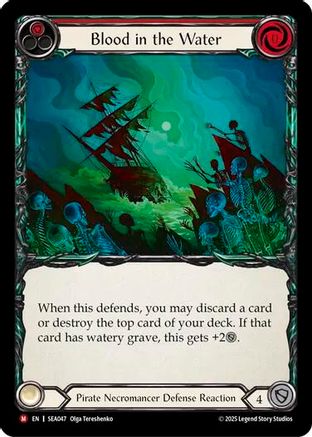 Blood in the Water (SEA047) [High Seas] - Deck Out Gaming