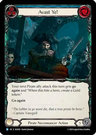 Avast Ye! (SEA056) [High Seas] Rainbow Foil - Deck Out Gaming
