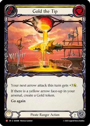 Gold the Tip (SEA088) [High Seas] Rainbow Foil - Deck Out Gaming