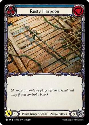 Rusty Harpoon (SEA092) [High Seas] Rainbow Foil - Deck Out Gaming