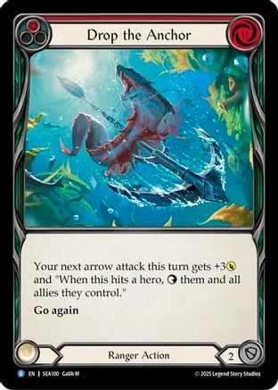 Drop the Anchor (SEA100) [High Seas] Rainbow Foil - Deck Out Gaming
