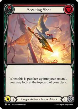 Scouting Shot (SEA109) [High Seas] Rainbow Foil - Deck Out Gaming