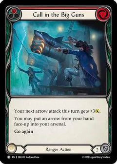 Call in the Big Guns (Red) (SEA120) [High Seas] Rainbow Foil - Deck Out Gaming