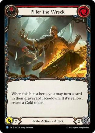 Pilfer the Wreck (Red) (SEA138) [High Seas] - Deck Out Gaming