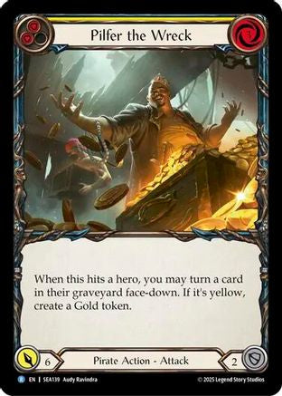 Pilfer the Wreck (Yellow) (SEA139) [High Seas] - Deck Out Gaming