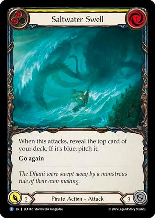 Saltwater Swell (Yellow) (SEA143) [High Seas] - Deck Out Gaming