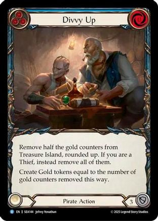 Divvy Up (SEA144) [High Seas] Rainbow Foil - Deck Out Gaming