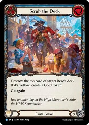 Scrub the Deck (SEA147) [High Seas] - Deck Out Gaming