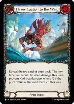 Throw Caution to the Wind (SEA150) [High Seas] Rainbow Foil - Deck Out Gaming