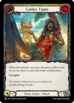 Golden Tipple (Yellow) (SEA160) [High Seas] Rainbow Foil - Deck Out Gaming