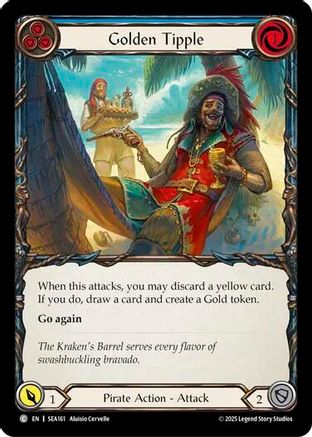 Golden Tipple (Blue) (SEA161) [High Seas] - Deck Out Gaming