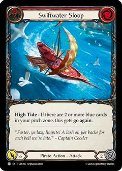 Swiftwater Sloop (Red) (SEA166) [High Seas] Rainbow Foil - Deck Out Gaming