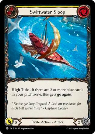 Swiftwater Sloop (Yellow) (SEA167) [High Seas] - Deck Out Gaming