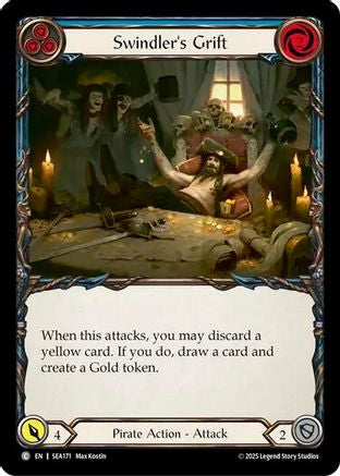 Swindler's Grift (Blue) (SEA171) [High Seas] - Deck Out Gaming