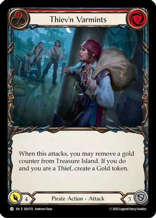Thiev'n Varmints (SEA172) [High Seas] Rainbow Foil - Deck Out Gaming