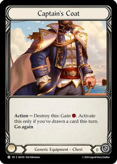 Captain's Coat (SEA181) [High Seas] - Deck Out Gaming