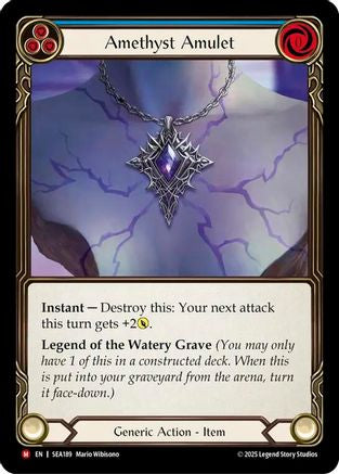 Amethyst Amulet (SEA189) [High Seas] - Deck Out Gaming