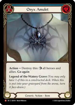 Onyx Amulet (SEA191) [High Seas] - Deck Out Gaming