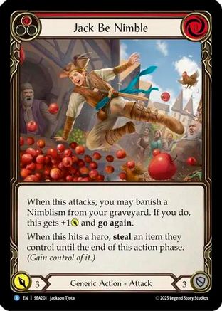 Jack Be Nimble (SEA201) [High Seas] Rainbow Foil - Deck Out Gaming