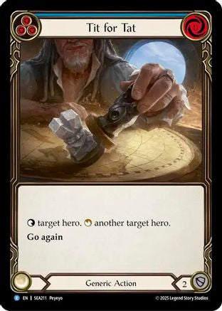 Tit for Tat (SEA211) [High Seas] Rainbow Foil - Deck Out Gaming