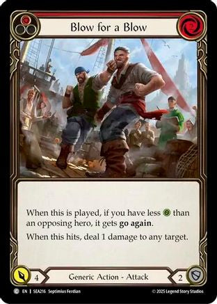 Blow for a Blow (SEA216) [High Seas] - Deck Out Gaming