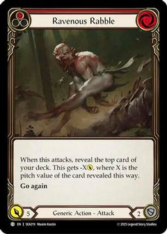Ravenous Rabble (Red) (SEA219) [High Seas] - Deck Out Gaming