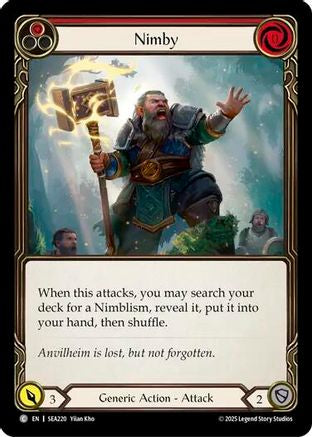 Nimby (Red) (SEA220) [High Seas] - Deck Out Gaming