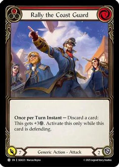 Rally the Coast Guard (Red) (SEA223) [High Seas] - Deck Out Gaming