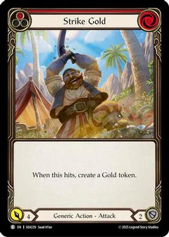 Strike Gold (Red) (SEA229) [High Seas] Rainbow Foil - Deck Out Gaming