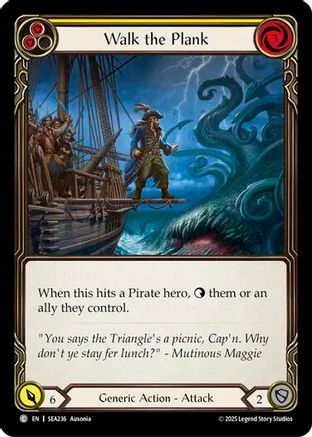 Walk the Plank (Yellow) (SEA236) [High Seas] - Deck Out Gaming
