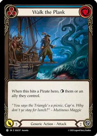 Walk the Plank (Blue) (SEA237) [High Seas] - Deck Out Gaming