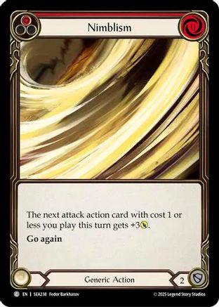 Nimblism (Red) (SEA238) [High Seas] - Deck Out Gaming