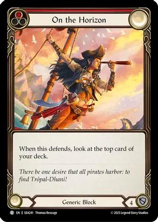 On the Horizon (Red) (SEA241) [High Seas] - Deck Out Gaming