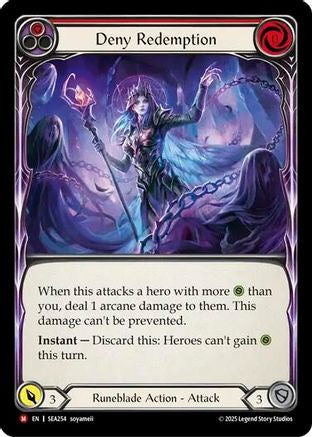 Deny Redemption (SEA254) [High Seas] Rainbow Foil - Deck Out Gaming
