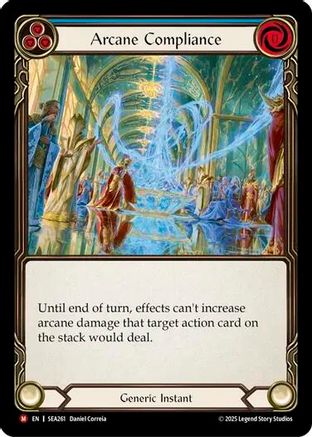 Arcane Compliance (SEA261) [High Seas] Rainbow Foil - Deck Out Gaming
