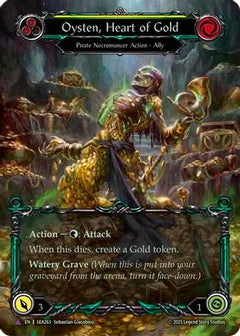 Oysten, Heart of Gold (SEA263) [High Seas] Cold Foil - Deck Out Gaming