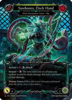 Sawbones, Dock Hand (SEA264) [High Seas] Cold Foil - Deck Out Gaming