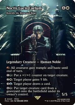 Noctis Lucis Caelum - Kenrith, the Returned King (Showcase) (23) [FINAL FANTASY: Through the Ages] - Deck Out Gaming