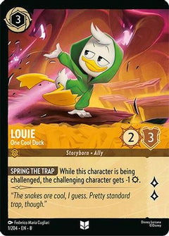 Louie - One Cool Duck (Foil) (1/204) [Reign of Jafar] Cold Foil - Deck Out Gaming