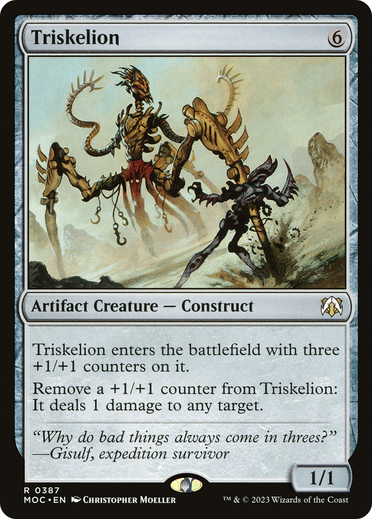 Triskelion (387) [March of the Machine Commander] - Deck Out Gaming
