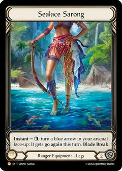 Sealace Sarong (Treasure) (SEA095) [High Seas] Cold Foil - Deck Out Gaming