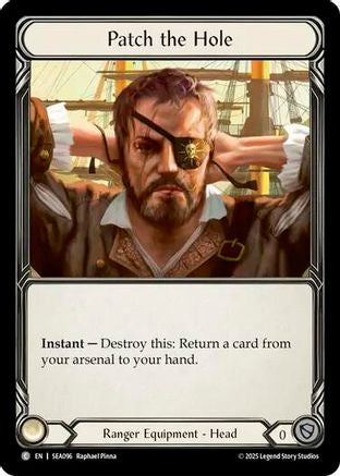 Patch the Hole (Treasure) (SEA096) [High Seas] Cold Foil - Deck Out Gaming